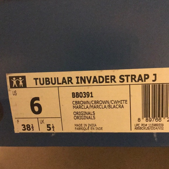 Adidas Originals Tubular Invader Strap J - Picture 8 of 8